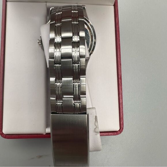 Peugeot Men's Silver Watch - Picture 4 of 6